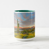 Sunset on Desert Landscape Mok (Midden)