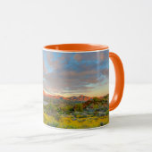 Sunset on Desert Landscape Mok (Voorkant rechts)