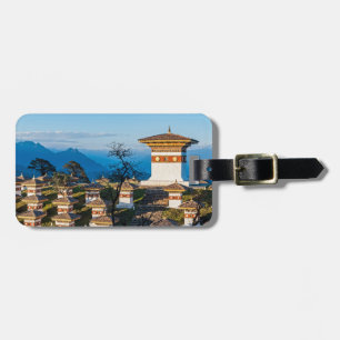 Sunset on Dochula Pass - Bhutan, Himalaya Bagagelabel