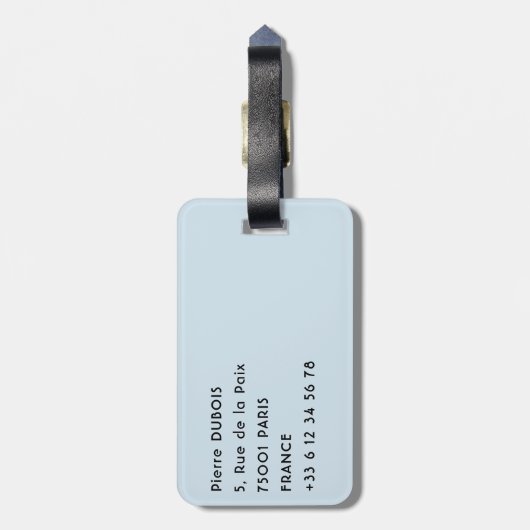 Sunset on Dochula Pass - Bhutan, Himalaya Bagagelabel (Achterkant verticaal)