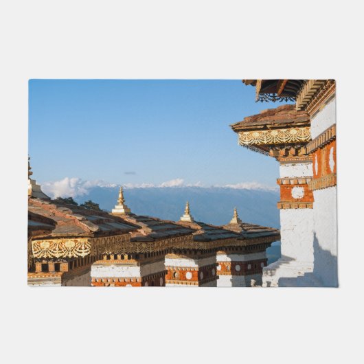 Sunset on Dochula Pass - Bhutan, Himalaya Deurmat (Voorkant)