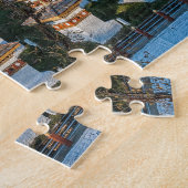 Sunset on Dochula Pass - Bhutan, Himalaya Legpuzzel (Zijkant)