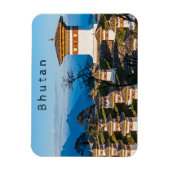 Sunset on Dochula Pass - Bhutan, Himalaya Magneet (Verticaal)