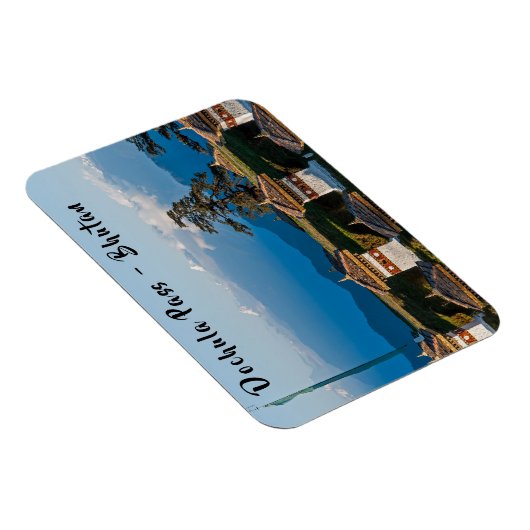 Sunset on Dochula Pass - Bhutan, Himalaya Magneet (Rechterzijde)