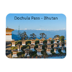 Sunset on Dochula Pass - Bhutan, Himalaya Magneet