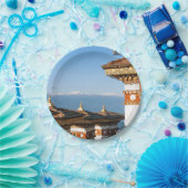 Sunset on Dochula Pass - Bhutan, Himalaya Papieren Bordje (Feest)