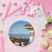 Sunset on Dochula Pass - Bhutan, Himalaya Papieren Bordje (Feest)