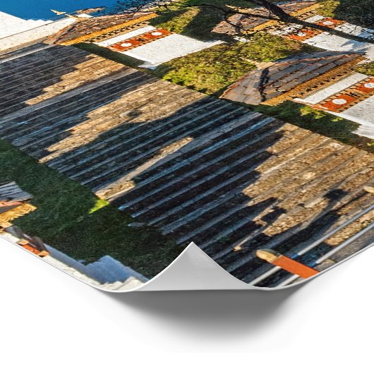 Sunset on Dochula Pass - Bhutan, Himalaya Poster (Hoek)