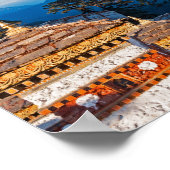 Sunset on Dochula Pass - Bhutan, Himalaya Poster (Hoek)