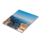 Sunset on Dochula Pass - Bhutan, Himalaya Tegeltje (Zijkant)