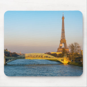 Sunset on Eiffel tower and Pont Rouelle - Paris Muismat