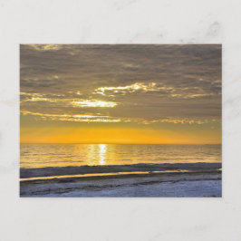 Sunset on Fort Myers Beach, Florida Briefkaart