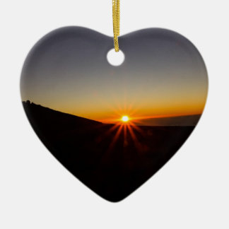 Sunset on Haleakala Volcano Keramisch Ornament