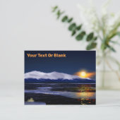 Sunset on Ice Briefkaart (Staand voorkant)