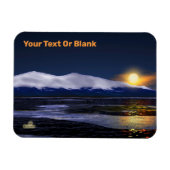 Sunset on Ice Magneet (Horizontaal)