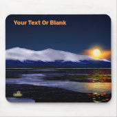 Sunset on Ice Muismat (Voorkant)