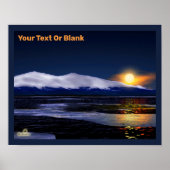 Sunset on Ice Poster (Voorkant)