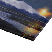 Sunset on Ice Snijplank (Hoek)