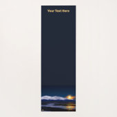 Sunset on Ice Yogamat (Achterkant)