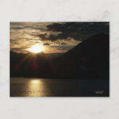 Sunset on Inside Passage Briefkaart (Voorkant)