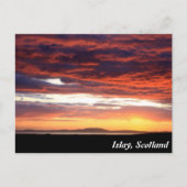 Sunset on Islay, Schotland Briefkaart (Voorkant)