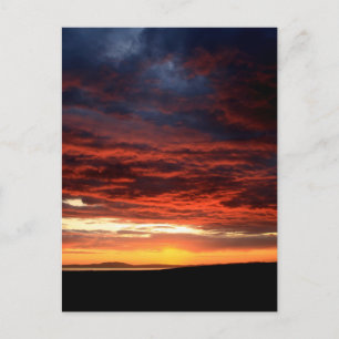 Sunset on Islay, Schotland Briefkaart