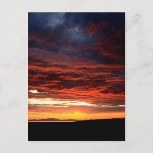 Sunset on Islay, Schotland Briefkaart (Voorkant)