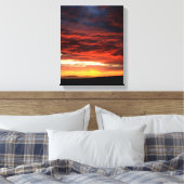 Sunset on Islay, Schotland Canvas Afdruk (Insitu (Slaapkamer))
