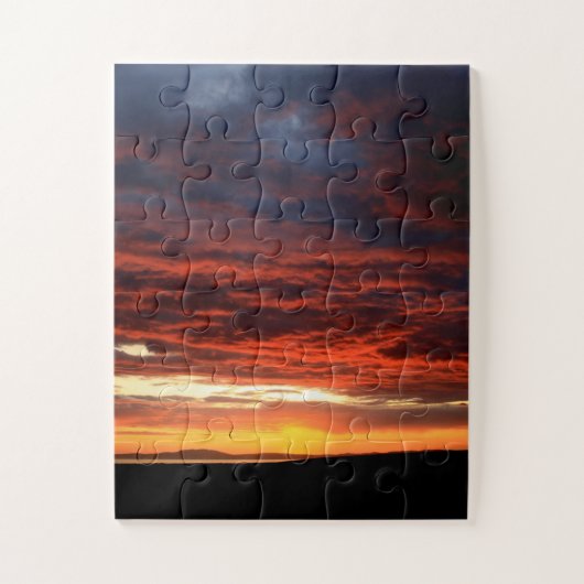 Sunset on Islay, Schotland Legpuzzel (Verticaal)
