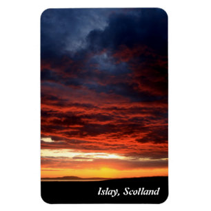Sunset on Islay, Schotland Magneet