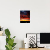 Sunset on Islay, Schotland Poster (Thuiskantoor)
