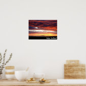 Sunset on Islay, Schotland Poster (Keuken)