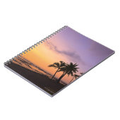 Sunset on Kahaluu Bay in Kona, Hawaii 2 Notitieboek (Linkerzijde)