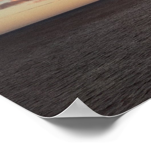 Sunset on Kauai, Hawaii Poster (Hoek)