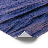 Sunset on Lake Michigan 2 Poster (Hoek)