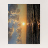 Sunset on Lake Superior - Michigan - 16x20 - 520 p Legpuzzel (Verticaal)