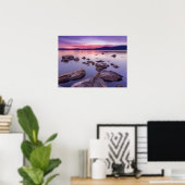 Sunset on Lake Tahoe Poster (Thuiskantoor)