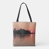 Sunset on Lake Vermilion Tote Bag (Achterkant)