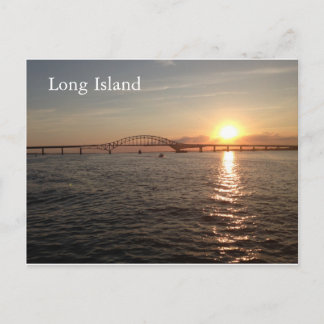 Sunset on Long Island Briefkaart