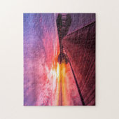 Sunset on Maldives Island | Waterdamesoord Legpuzzel (Verticaal)