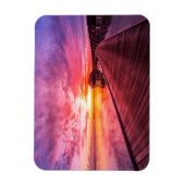 Sunset on Maldives Island | Waterdamesoord Magneet (Verticaal)