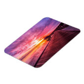 Sunset on Maldives Island | Waterdamesoord Magneet (Linkerzijde)