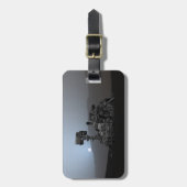 Sunset on Mars Curiosity Rover Bagagelabel (Voorkant verticaal)