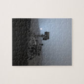 Sunset on Mars Curiosity Rover Legpuzzel (Horizontaal)