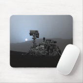 Sunset on Mars Curiosity Rover Muismat (Met muis)