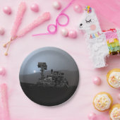Sunset on Mars Curiosity Rover Papieren Bordje (Feest)