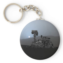 Sunset on Mars Curiosity Rover