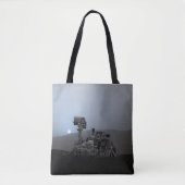 Sunset on Mars Curiosity Rover Tote Bag (Voorkant)