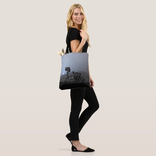 Sunset on Mars Curiosity Rover Tote Bag (Op model)