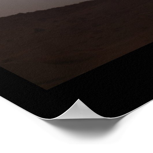 Sunset on Mars-Poster Poster (Hoek)